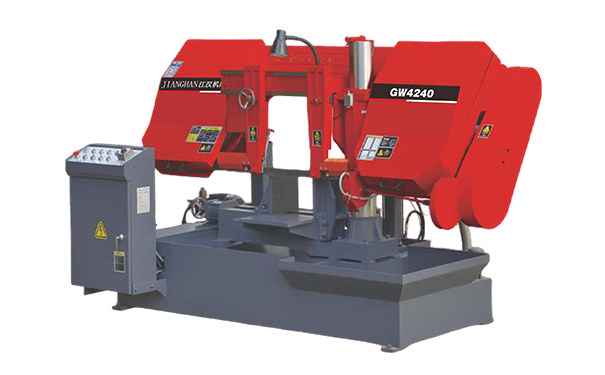 木里GW4240双柱卧式带锯床