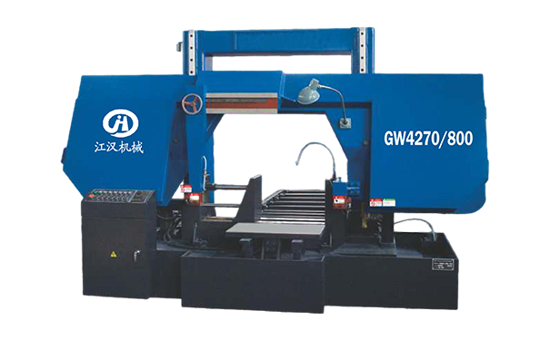 木里GW4270/800双柱龙门卧式带锯床